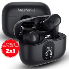 MASTER G - Pack Audífonos Bluetooth In Ear TWS ANC BUDS30 X2
