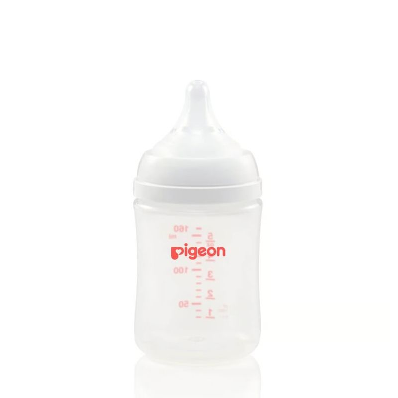 PIGEON - Mamadera Softouch Pigeon PP  Boca Ancha 160ml 0m+