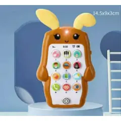 GENERICO - Juguete celular para bebe con luz y sonido incluye las pilas