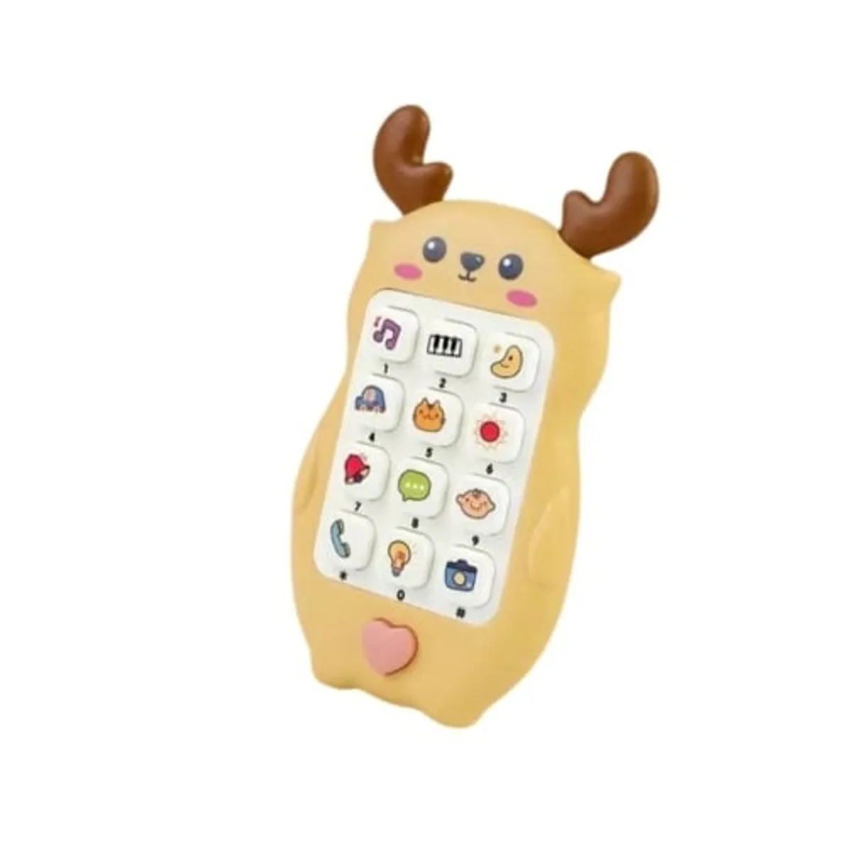 GENERICO - Juguete celular para bebe con luz y sonido incluye las pilas