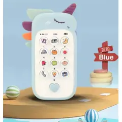 GENERICO - Juguete celular para bebe con luz y sonido incluye las pilas
