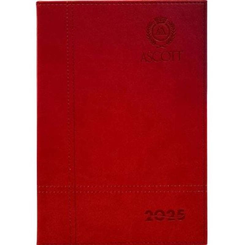 ASCOTT - Agenda 2025 Ascott Italiana Presidente Rojo Dia Por Pagina