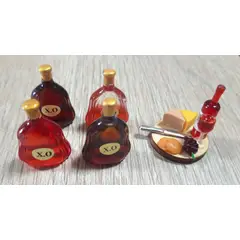 GENERICO - Pack coleccion de miniaturas juego 1 a 5cm de plastico.