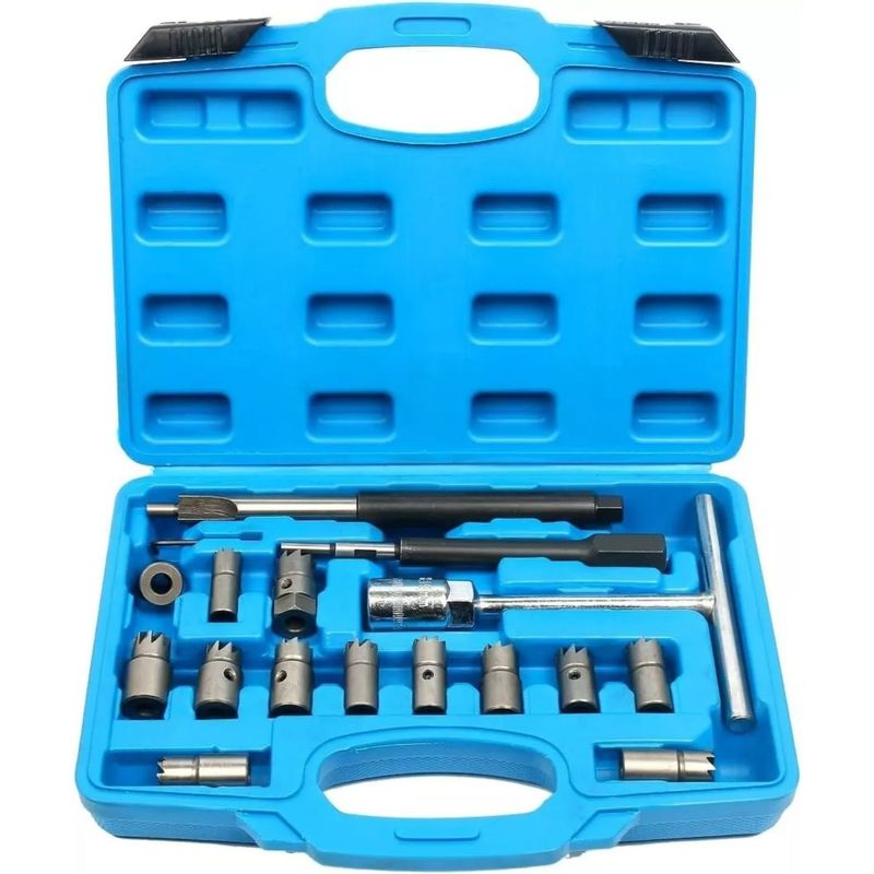GENERICO - Escariador De Inyectores Diesel 17 Piezas Torxmeter