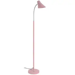 TEMPORA - Lámpara de pie rosa con cabeza movible