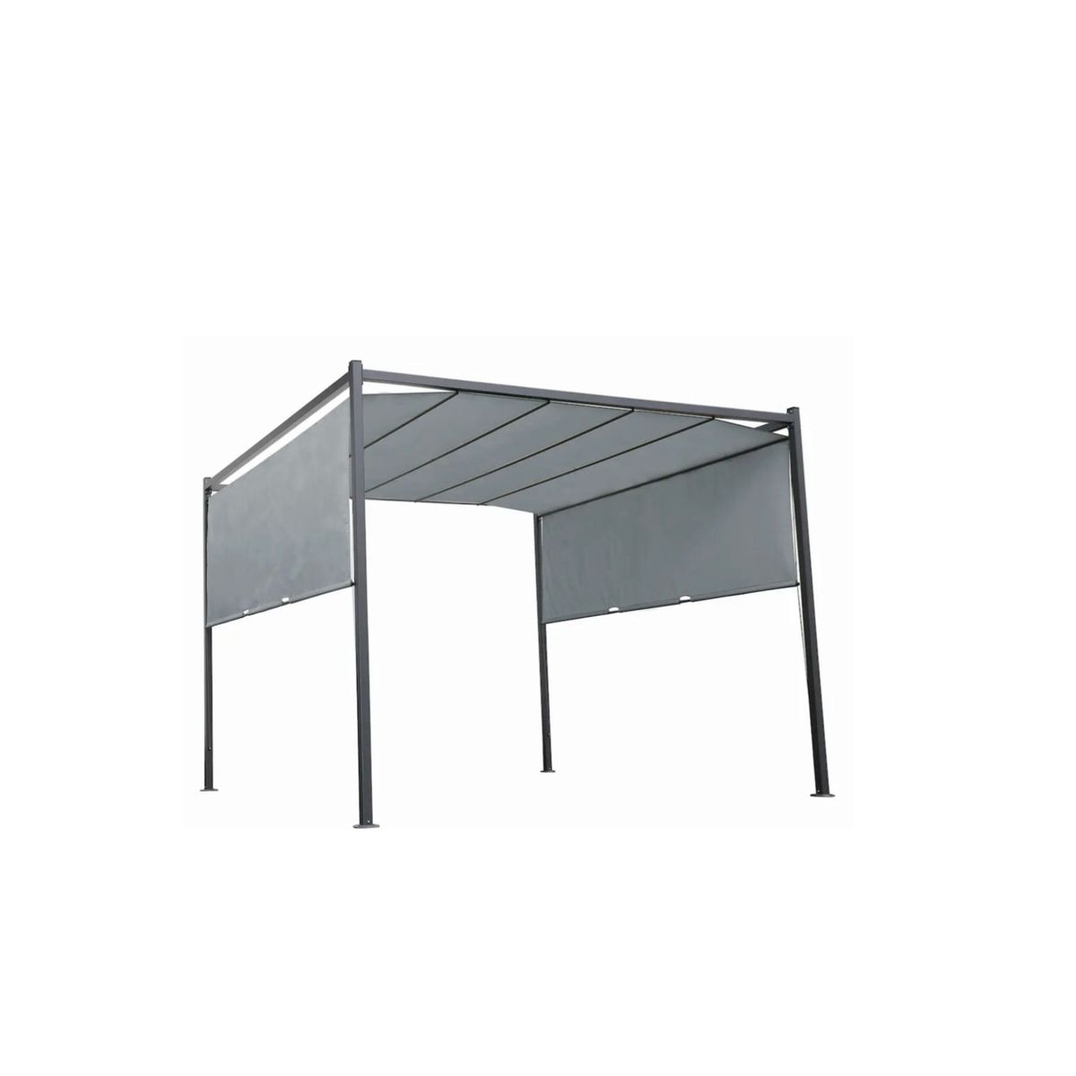 GENERICO - Pérgola 3 x 3 x 2,3 M -  Albany  Gris Oscuro - Outzen