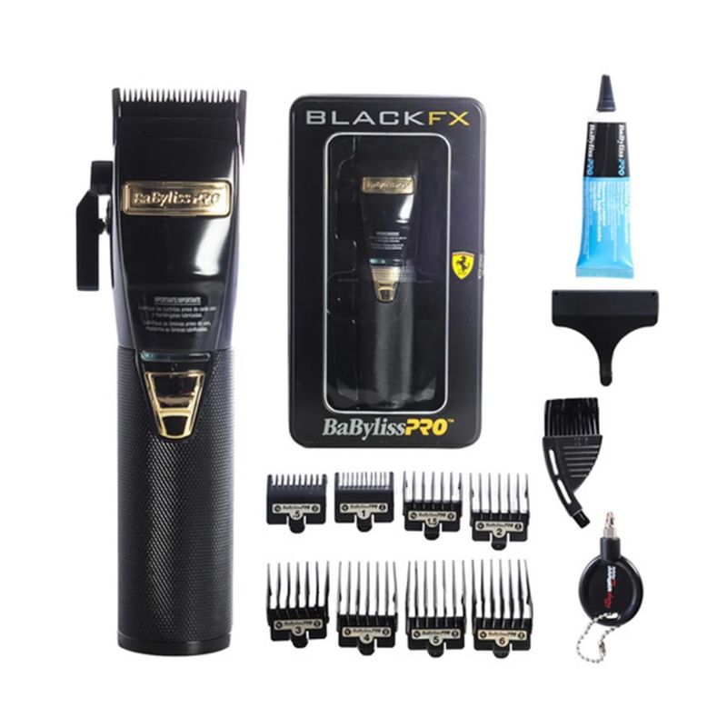 BABYLISS PRO - Máquina De Cortar Pelo Babyliss 4barbers Black Fx Stay Gold