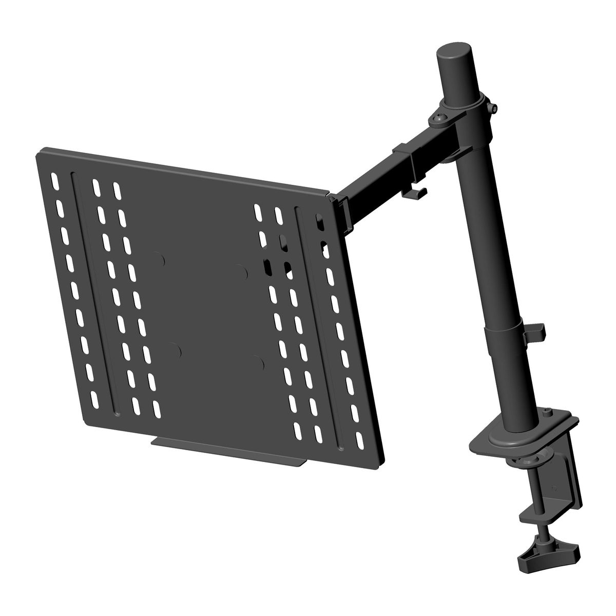 BRASFORMA - Soporte para Notebook de Escritorio con Brazo Articulado hasta 17"  8kg  Brasforma