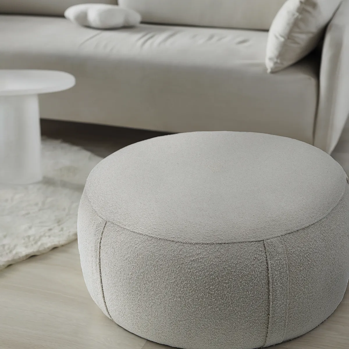 FORM DESIGN - Pouf Margaret 85 Crema Form