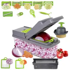 GENERICO - Rallador Picador Cortador Frutas Verduras Multiuso