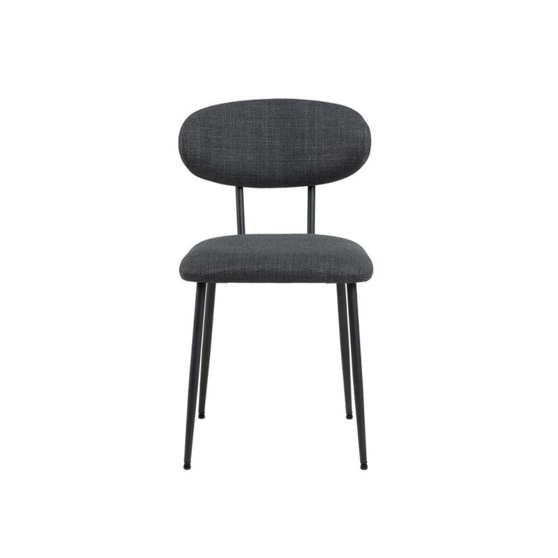 THE POPULAR DESIGN - SILLA DE COMEDOR DENISE GRIS OSCURO
