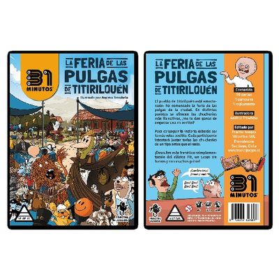 Imagen 2 del producto Feria de las Pulgas de Titirilquen de 31 Minutos Juego Mesa