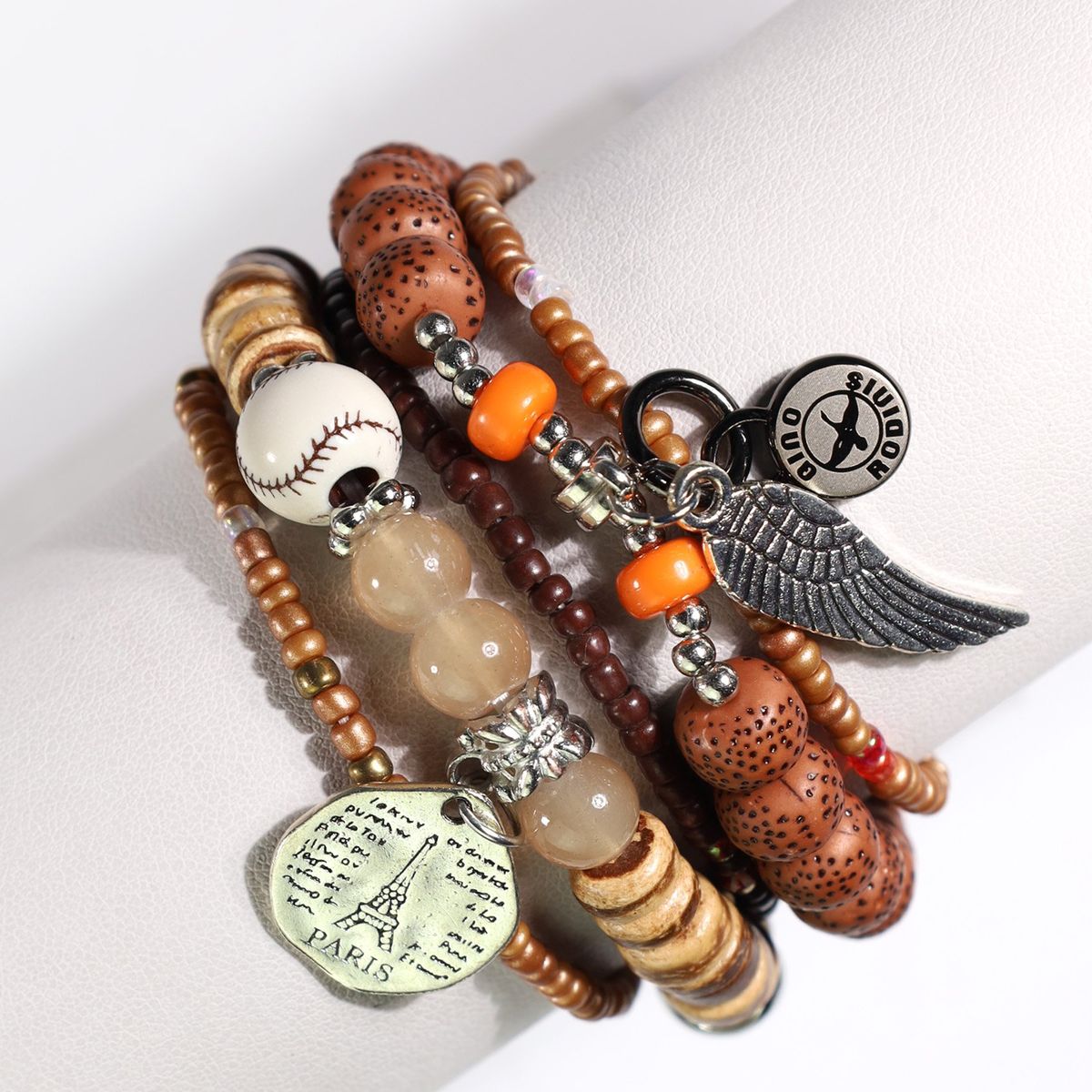 GINO RODINIS - Brazalete Gino Rodinis B403CF Café