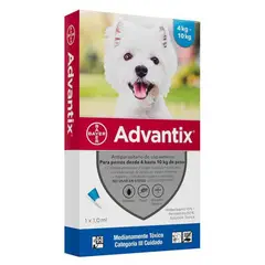 ELANCO - Advantix 4 a 10 Kg 1 pipeta