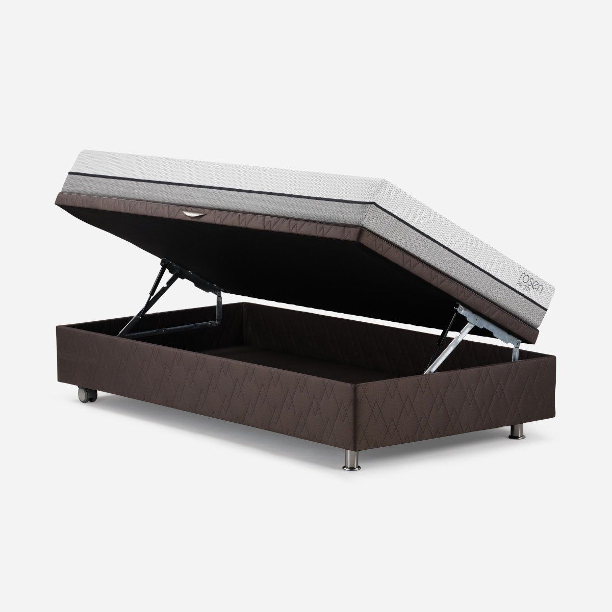 ROSEN - Boxet Pratta 1,5 Plazas + Respaldo + Velador Tabor