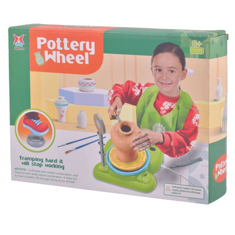 GENERICO - Rueda De Cerámica Para Niños Principiantes