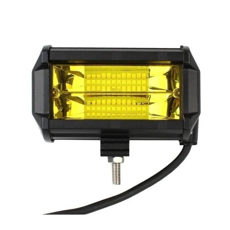ANGELES DEL HOGAR - Focos Neblinero Amarillo Led 72w Expansión Auto Moto