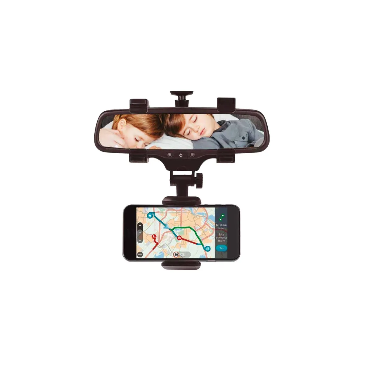 DBLUE - Porta Celular Espejo Retrovisor Autos - SC