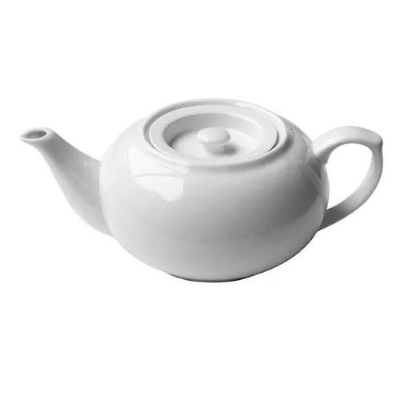 GENERICO - Tetera Porcelana Redonda 500 Ml