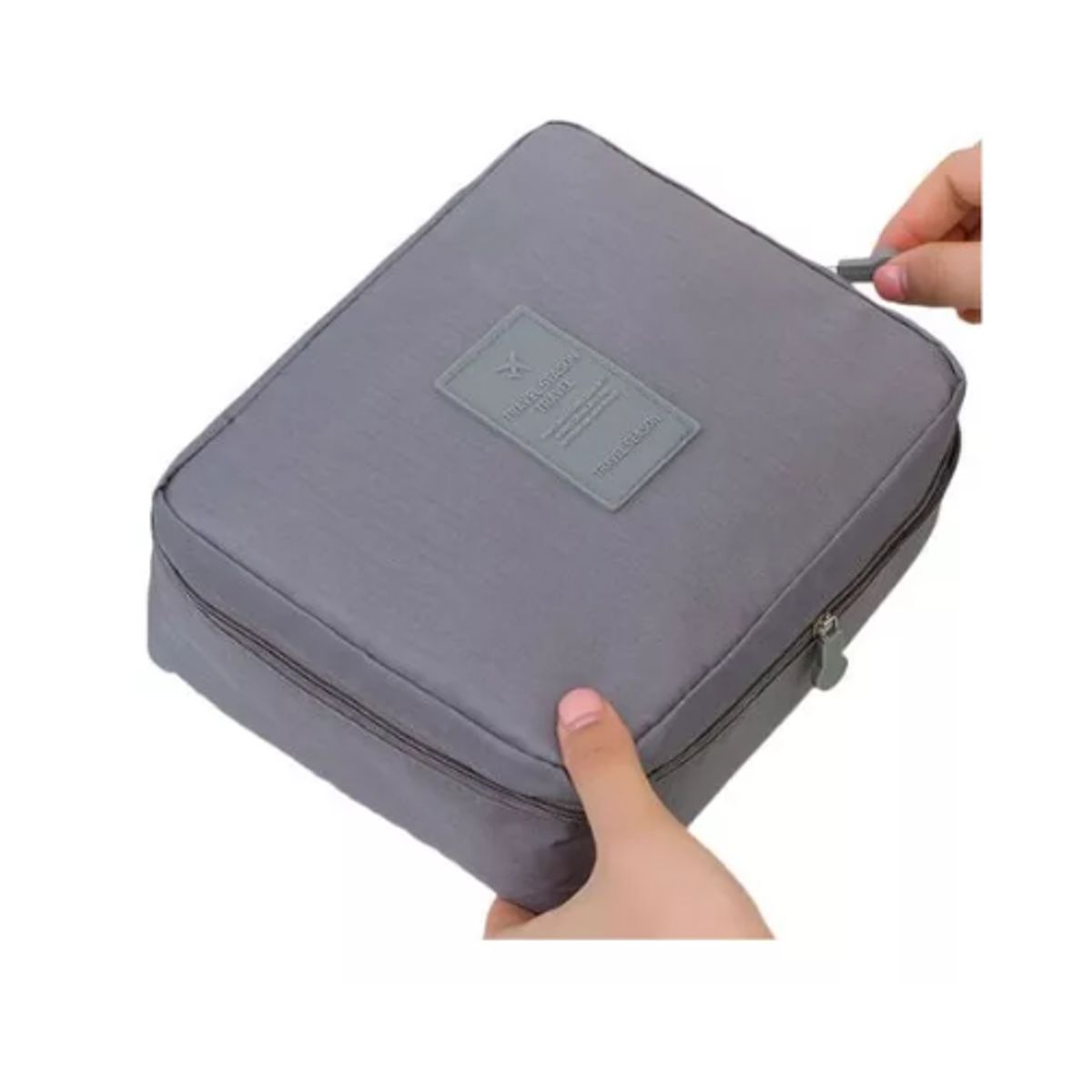 GENERICO - Bolsa Viaje Cosmético Organizador De Maquillaje Impermeable GRIS