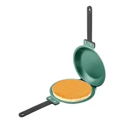 GENERICO - Sarten Panquequera Sarten Doble Para Pancakes Y Tortillas