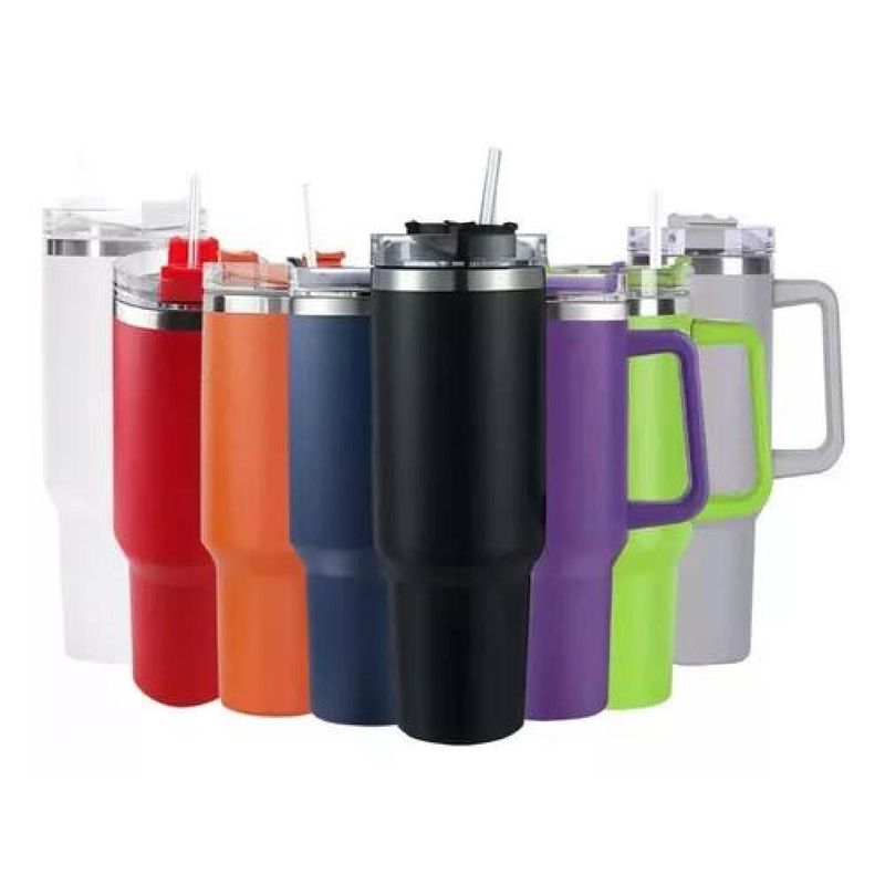 GENERICO - Vaso Mug Termo Termico 1,2 Litros Blanco