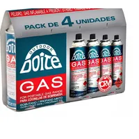 Pack De Gas Para Cocinillas 4 Unidades