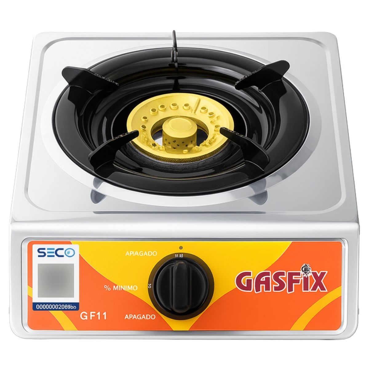 GENERICO - Cocinilla A Gas Para Camping 1 Plato Certificada Sercogas