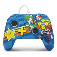 NINTENDO - Control Switch Mushroom Kingdom Color Celeste