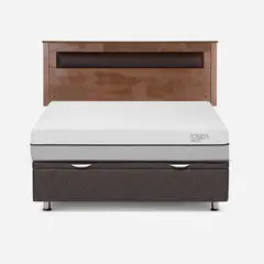 ROSEN - Boxet Pratta 2 Plazas 150x200 cm + Respaldo Ferrara