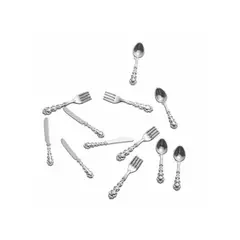 GENERICO - Set coleccion de miniaturas juego 12 unds de metal 2 cm.