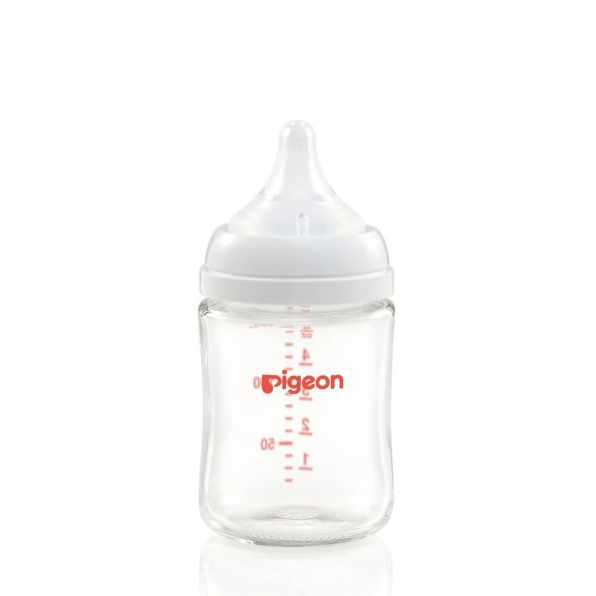 PIGEON - Mamadera Pigeon Softouch Vidrio 0m+ 160ml