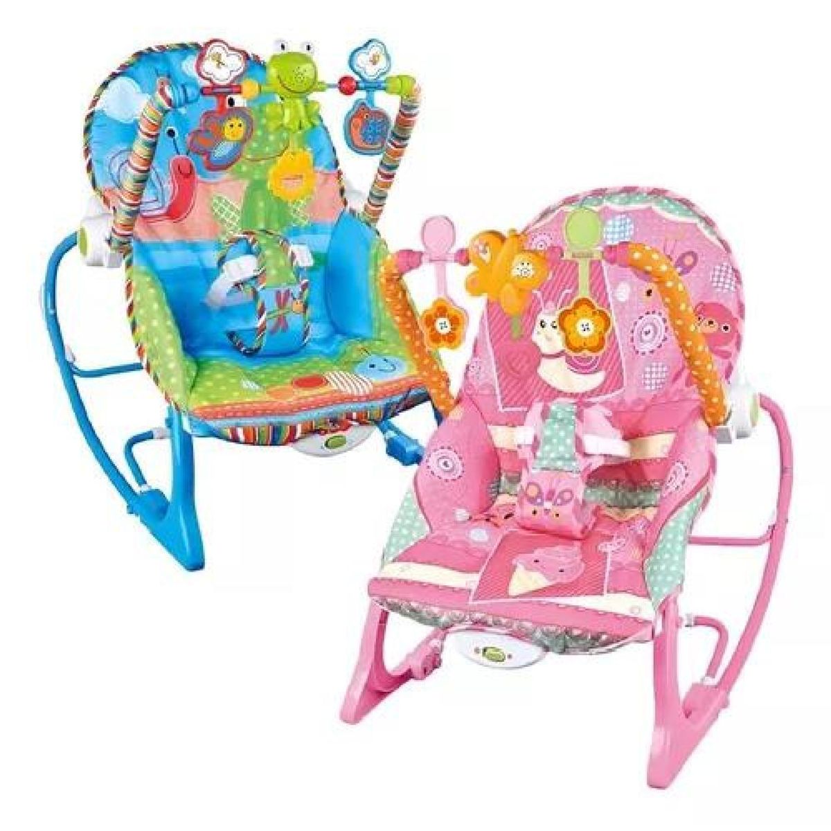 GENERICO - Silla mecedora para bebé iBaby Infant to toddler rocker azul