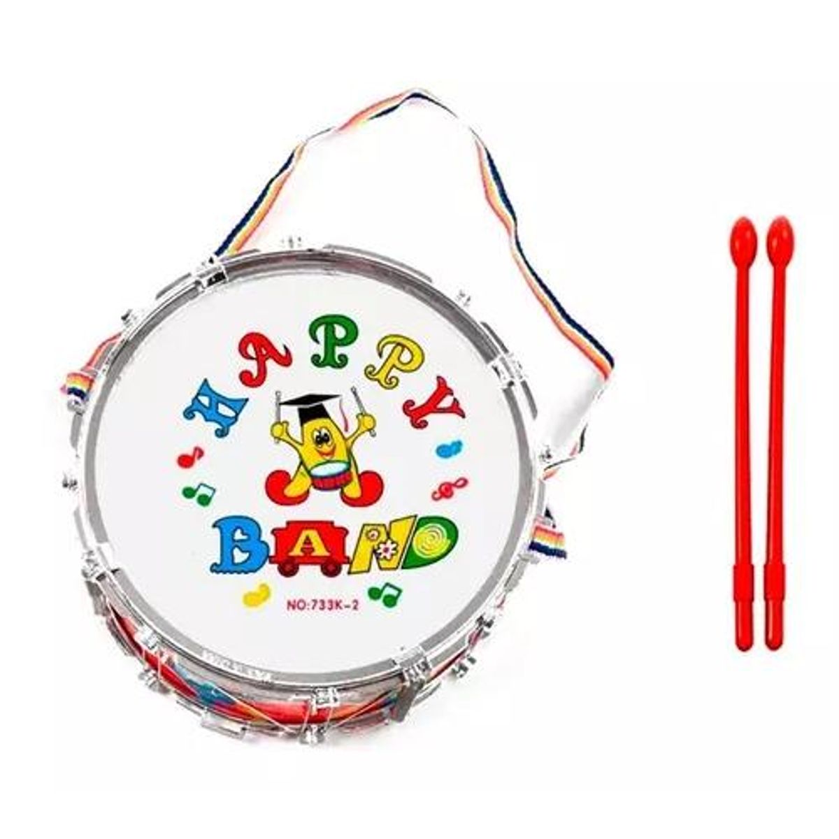 GENERICO - Chinchinero Tambor Musical Infantil Bebe Bateria Juego Danza