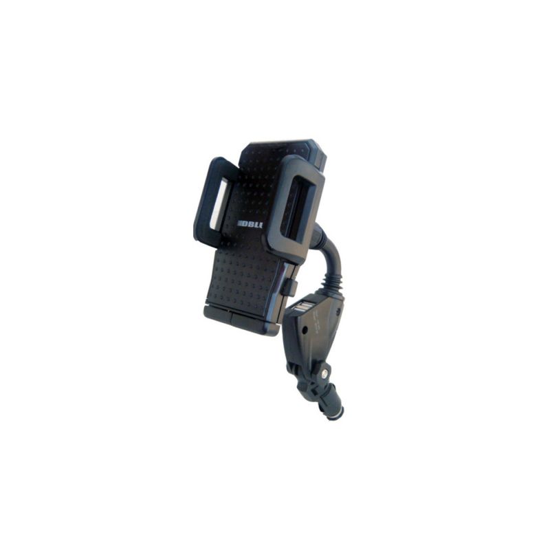 DBLUE - Soporte Celular Con 2 Conectores De 5v Usb - SC