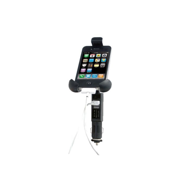 DBLUE - Soporte Celular Con 2 Conectores Usb De 5v - SC