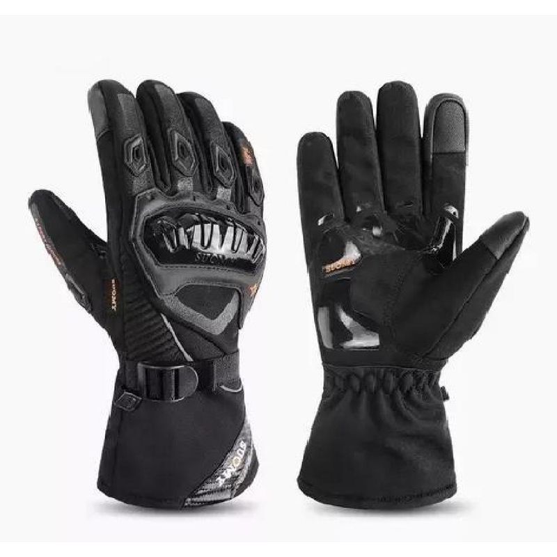 GENERICO - Guantes Impermeable Para Motociclista Térmico Talla L