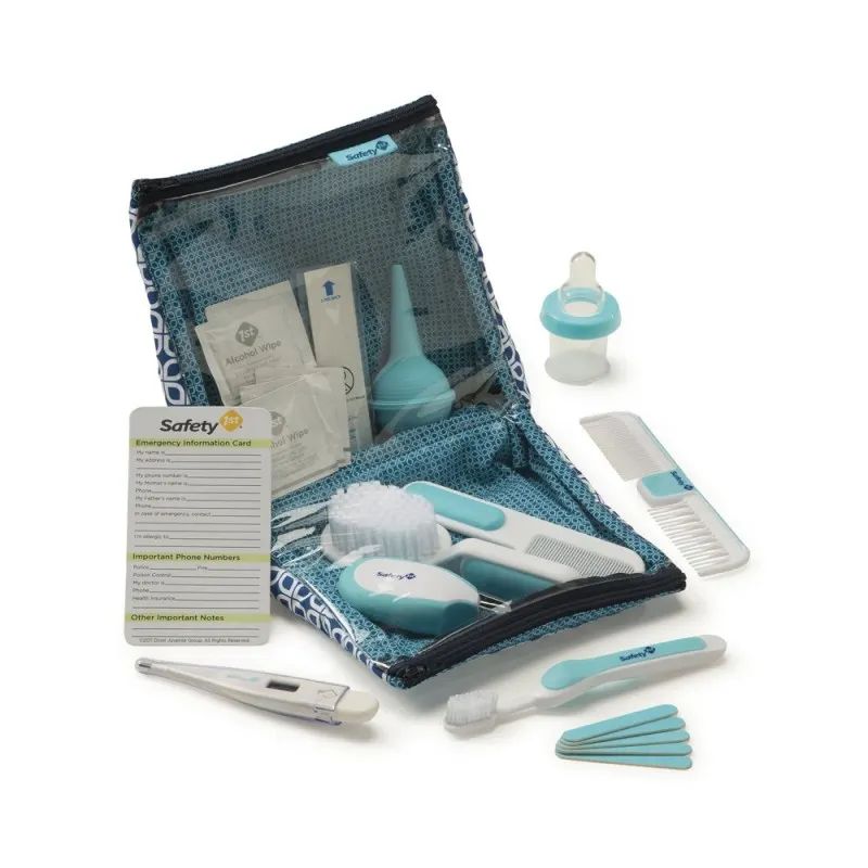 SAFETY 1ST - Kit De Aseo Y Salud Bebe Celeste Safety 1st 25 pcs