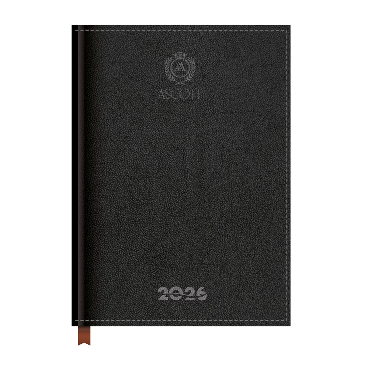 ASCOTT - Agenda Ascott 365 Classic Sem Vista Negro 202x c Lapicera