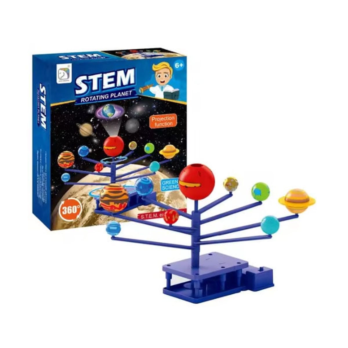 GENERICO - Stem Rotating Planet - Planetario Rotativo con proyector