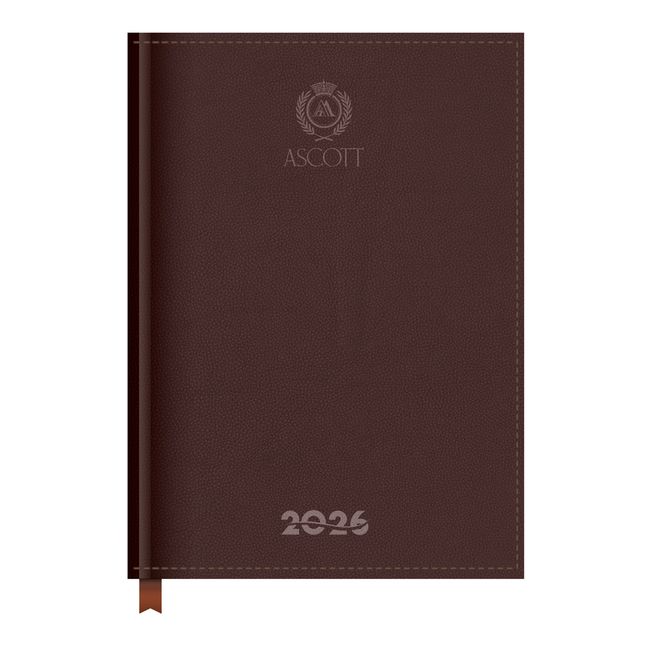 ASCOTT - Agenda Ascott Presidente Clasica Dia X Pagina Cafe Año 2026