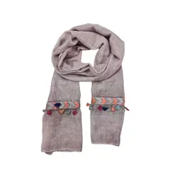 MISSI BEAUTY - Pañuelo o Bufanda Artesanal Flechas