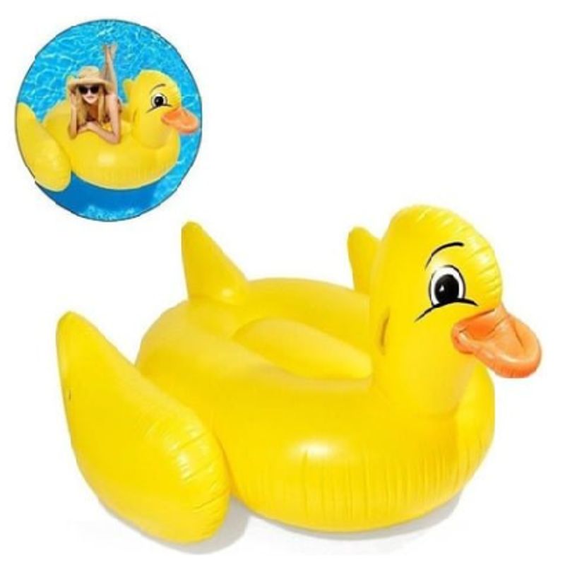 GENERICO - Inflable Flotador Pato Grande Piscina Para Niños Y Jóvenes
