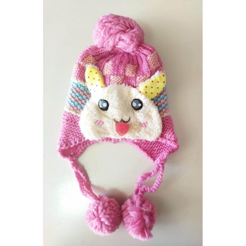 GENERICO - Gorro invierno para bebe y niños 2 años a 6 años.