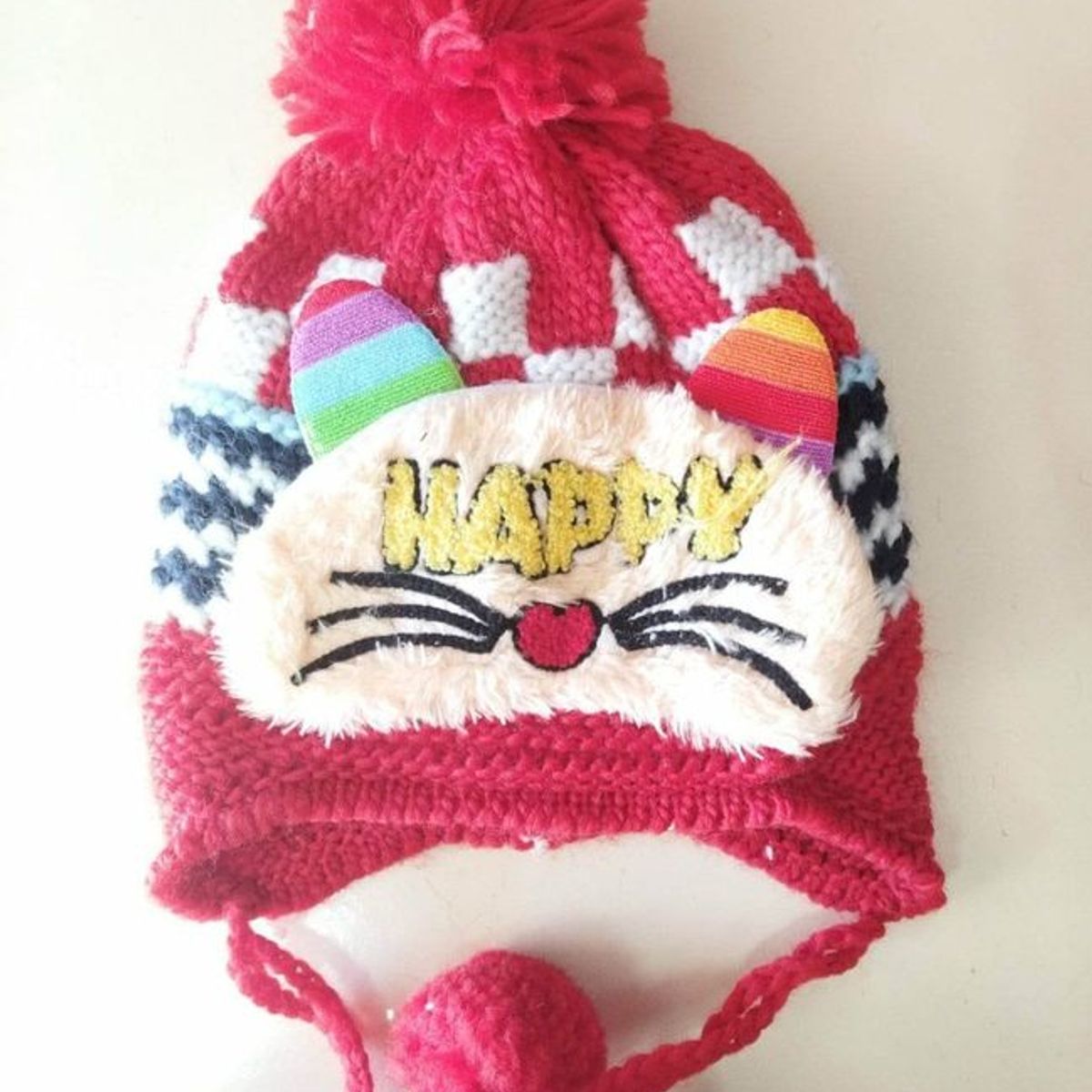 GENERICO - Gorro invierno para bebe y niños 2 años a 6 años.