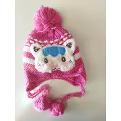 GENERICO - Gorro invierno para bebe y niños 2 años a 6 años.