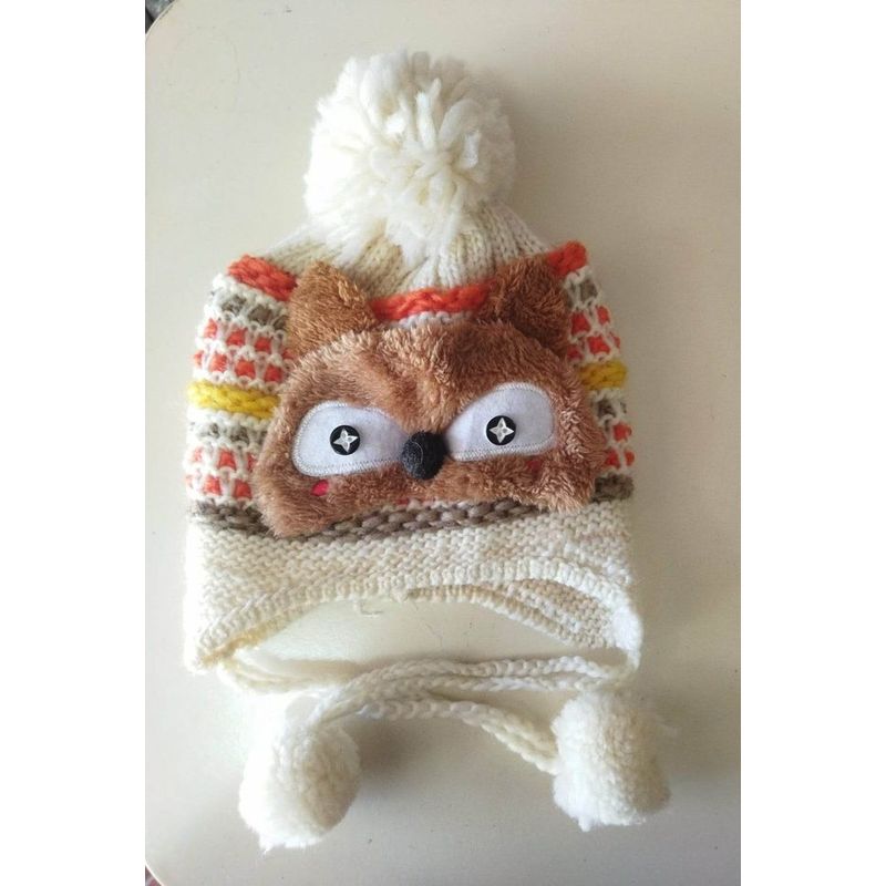 GENERICO - Gorro invierno para bebe y niños 2 años a 6 años.