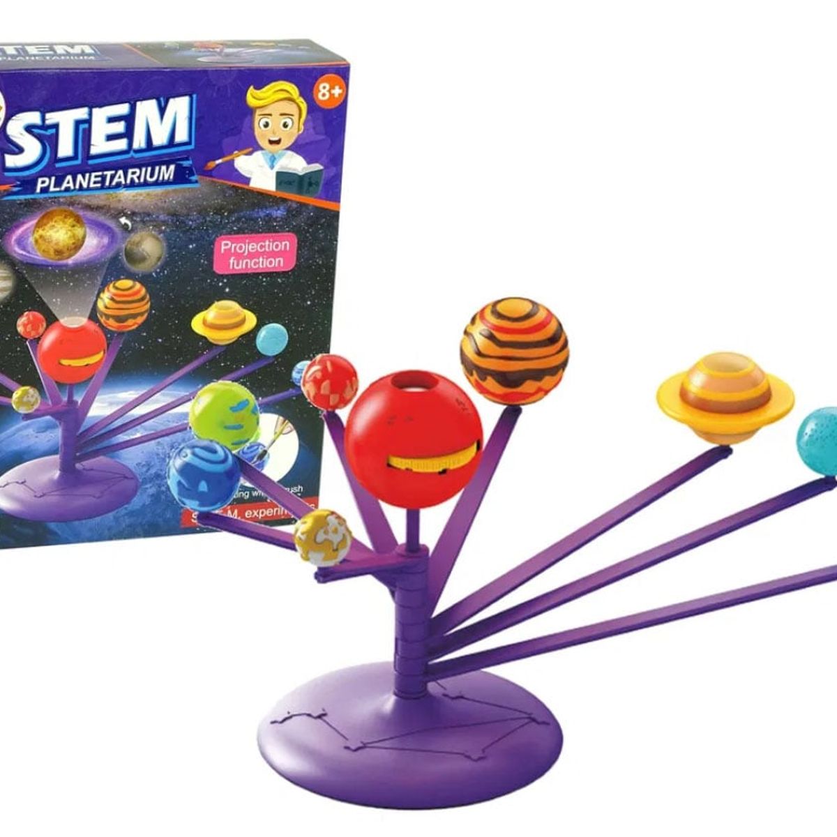 GENERICO - Stem Planetarium- Planetario con proyector para pintar