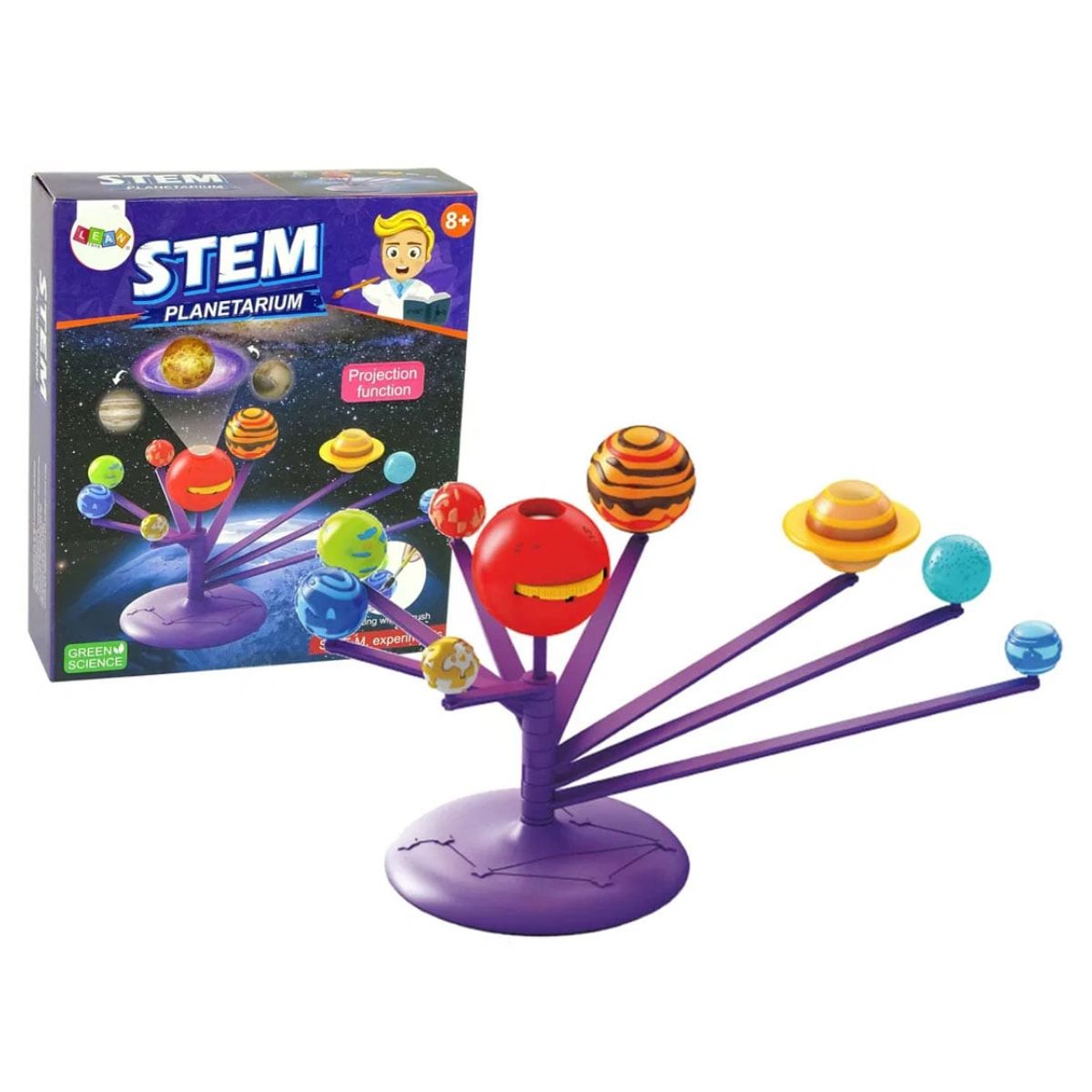 GENERICO - Stem Planetarium- Planetario con proyector para pintar