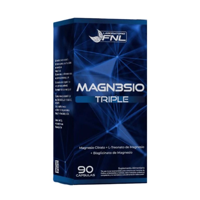 Magnesio Triple 90 Capsulas